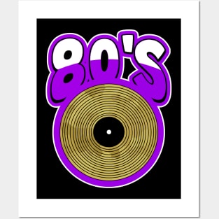 BORN In The 1980 Retro Vinyl Record Posters and Art